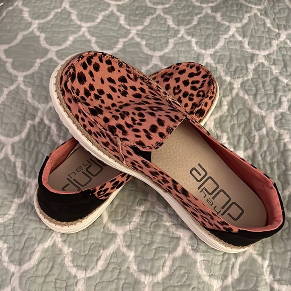 Hey Dude Shoes - Hey Dudes Lena Rose Leopard, size 8